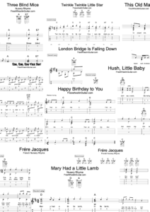 happy birthday + 8 nursery rhymes