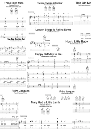 happy birthday + 8 nursery rhymes